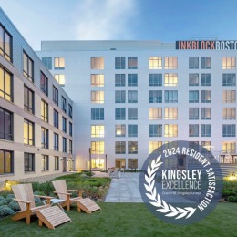 We are happy to announce our community at Ink Block has been awarded the 2024 Kingsley Excellence Award!  This award recognizes communities that have achieved outstanding performance and exceeded the Kingsley Index™ benchmark for overall resident satisfaction. Thank you to our incredible residents for making this a possibility. We are looking forward to many more years of continued excellence!  #InkBlockBoston #KingsleyExcellenceAward2024 Instagram post from @inkblockboston on February 13, 2024 00:00:00am
